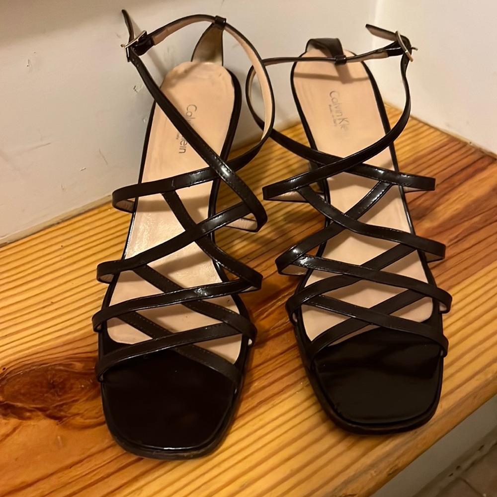 Calvin Klein strapy sandals